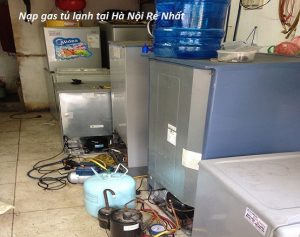 Nạp gas tủ lạnh tại nhà Hà Nội
